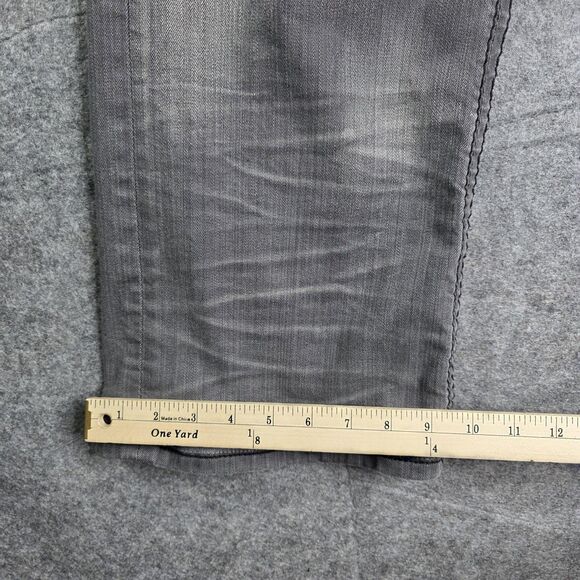 Rock Revival‎ Kleven Relaxed Straight Denim Jeans Mens 36 x 28 Gray - Picture 8 of 14